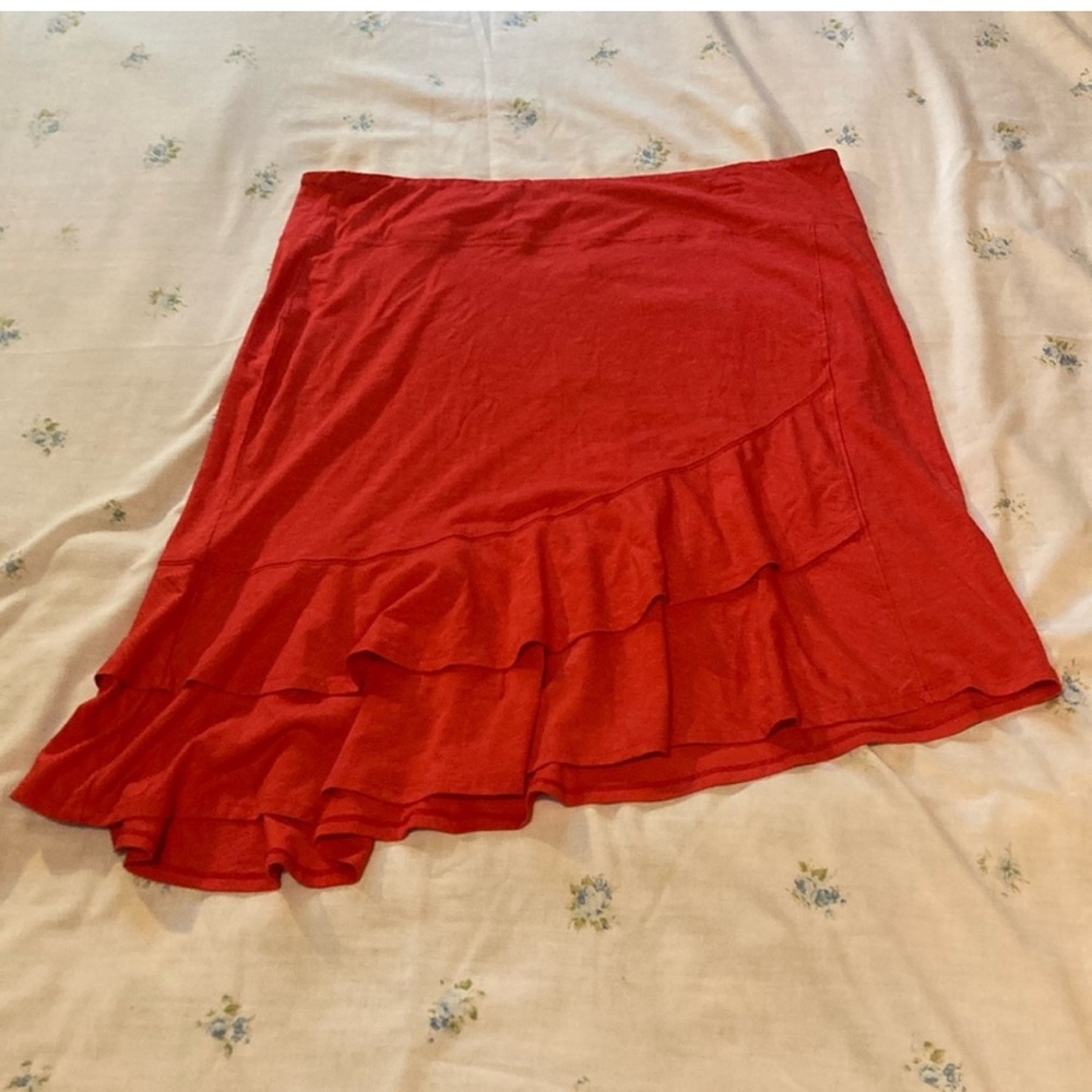 Toad & Co asymmetrical skirt